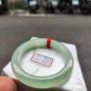 冰種起光膠感十足果綠正圈厚庄手鐲