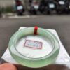 冰種起光膠感十足果綠正圈厚庄手鐲