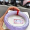 冰透芙蓉種紫羅蘭正圈厚庄手鐲