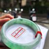 冰感十足飄陽綠正圈厚庄手鐲