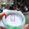 大手圍飄陽綠正圈厚庄手鐲