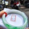 大手圍飄陽綠正圈厚庄手鐲