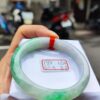 大手圍飄陽綠正圈厚庄手鐲