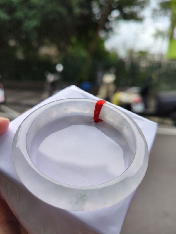 頂級放光玻璃種正圈手鐲