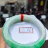 糯冰種飄陽綠正圈超厚庄手鐲