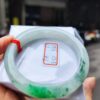 糯冰種飄陽綠正圈超厚庄手鐲