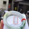 ~~ 頂級放光玻璃種三彩飄花正圈胖胖鐲 ~~