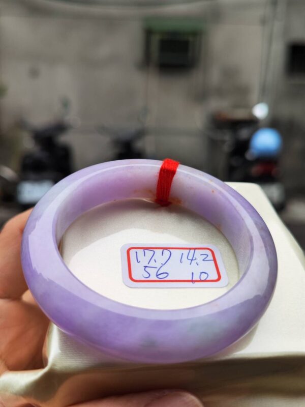 濃豔紫羅蘭正圈超厚庄手鐲