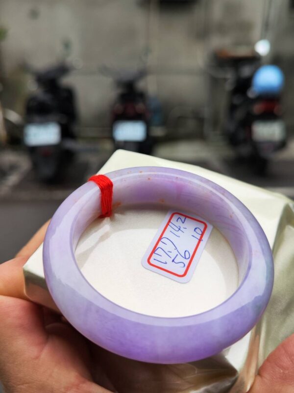 濃豔紫羅蘭正圈超厚庄手鐲