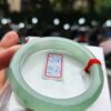 冰種蘋果綠正圈厚庄手鐲