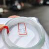 放光玻璃種飄花正圈手鐲