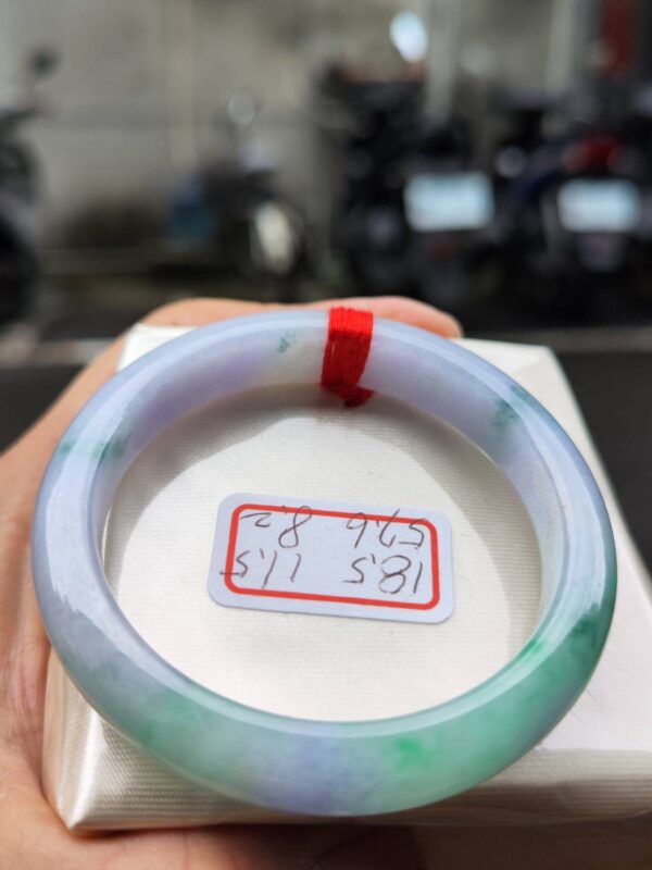 紫羅蘭春帶彩正圈厚庄手鐲