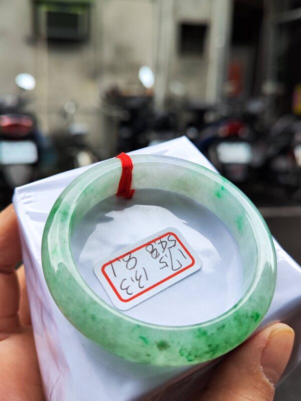 飄陽綠正圈厚庄手鐲