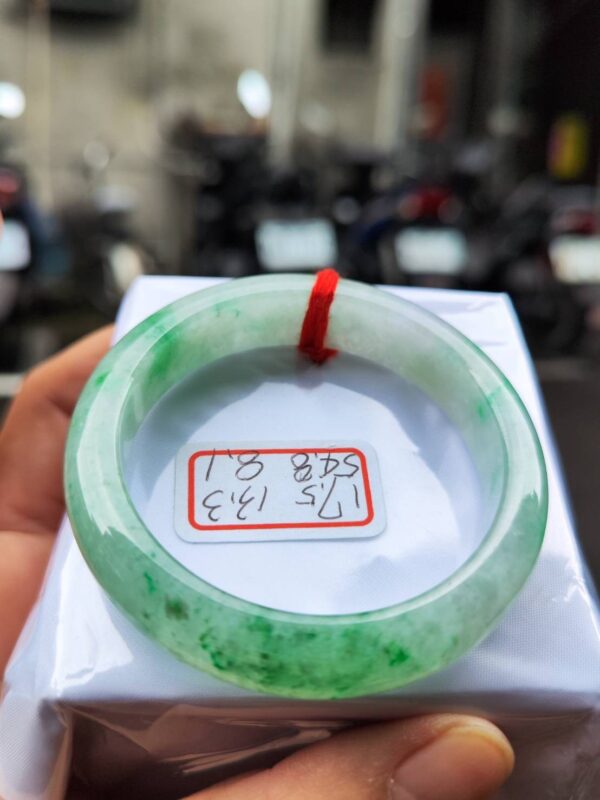 飄陽綠正圈厚庄手鐲