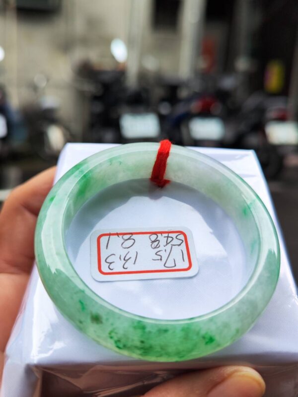 飄陽綠正圈厚庄手鐲