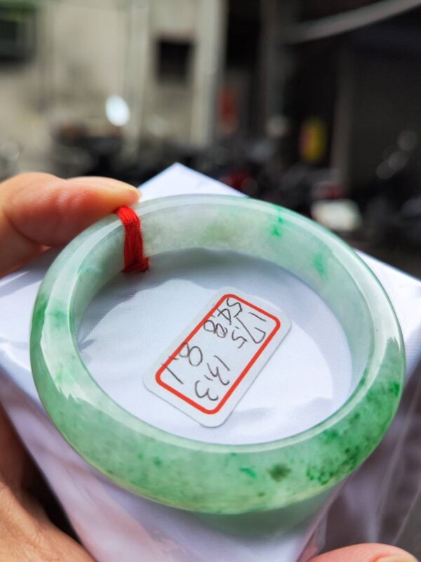 飄陽綠正圈厚庄手鐲