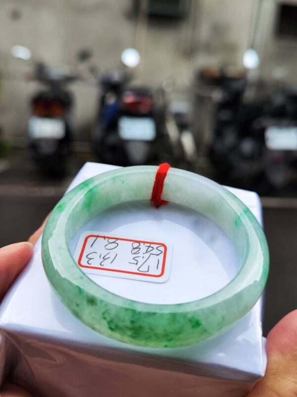 飄陽綠正圈厚庄手鐲