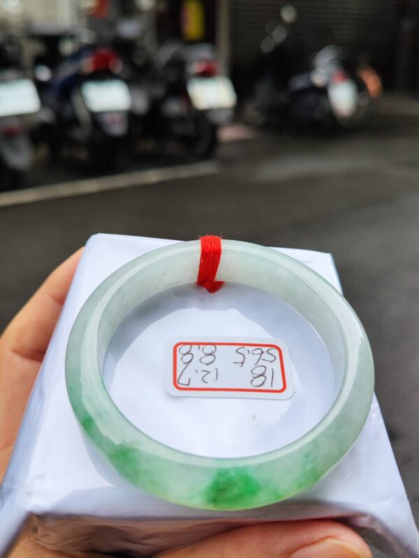 飄陽綠正圈厚庄手鐲