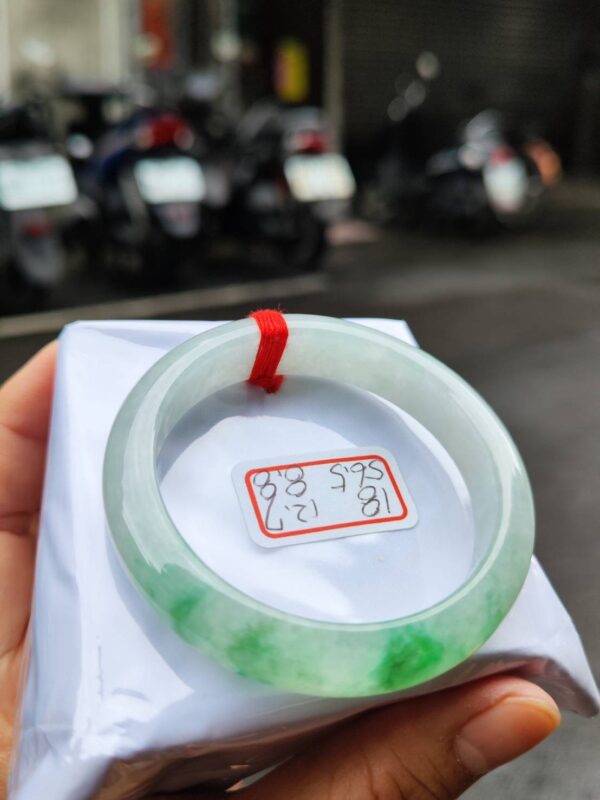 飄陽綠正圈厚庄手鐲