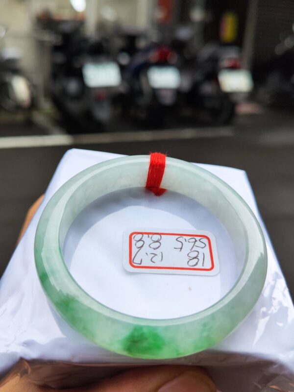 飄陽綠正圈厚庄手鐲