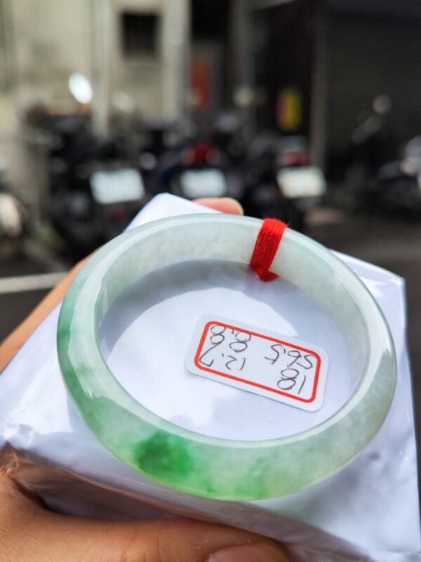 飄陽綠正圈厚庄手鐲