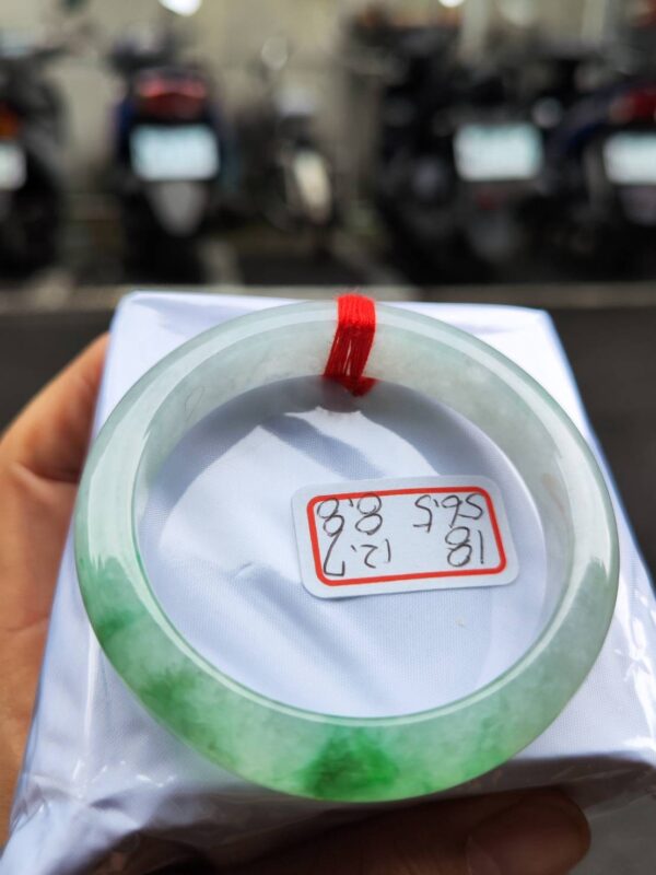 飄陽綠正圈厚庄手鐲