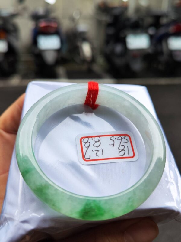 飄陽綠正圈厚庄手鐲
