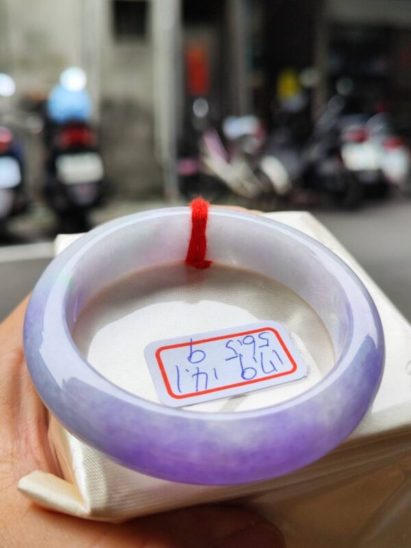 濃豔紫羅蘭正圈超厚庄手鐲