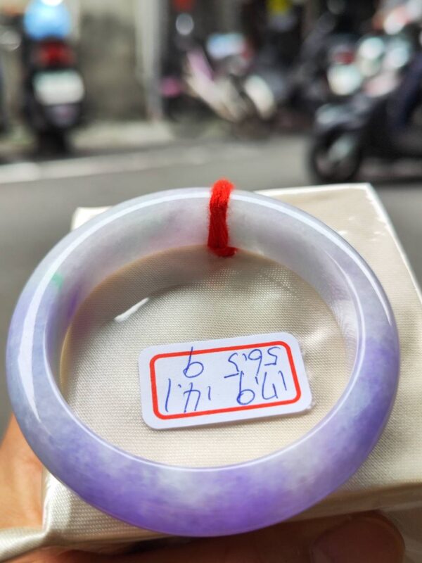 濃豔紫羅蘭正圈超厚庄手鐲
