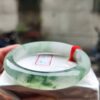 頂級放光玻璃種飄花正圈手鐲