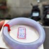 冰透的粉紫羅蘭正圈厚庄手鐲