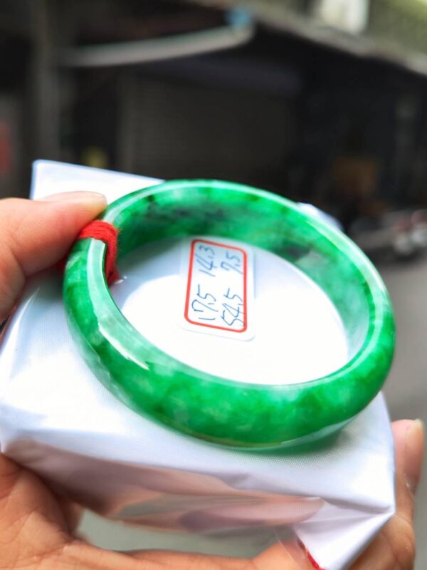 正陽綠滿色正圈手鐲