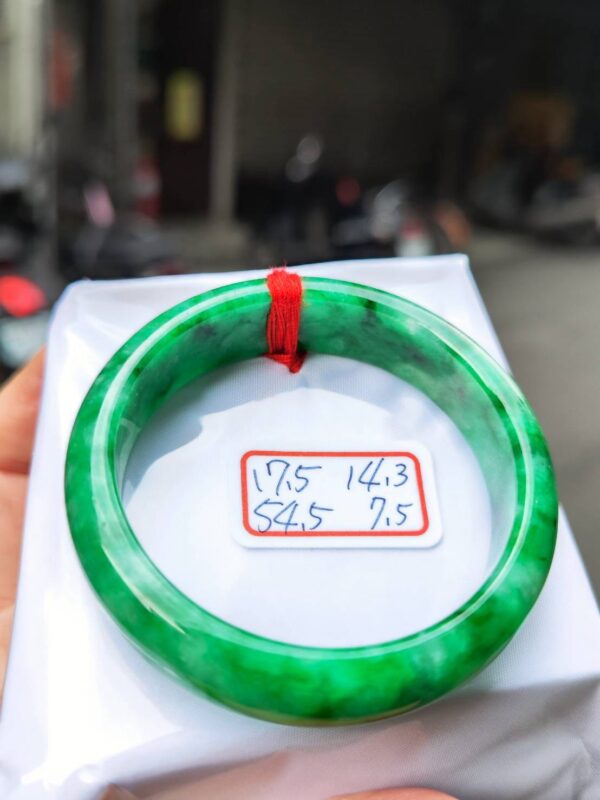 正陽綠滿色正圈手鐲