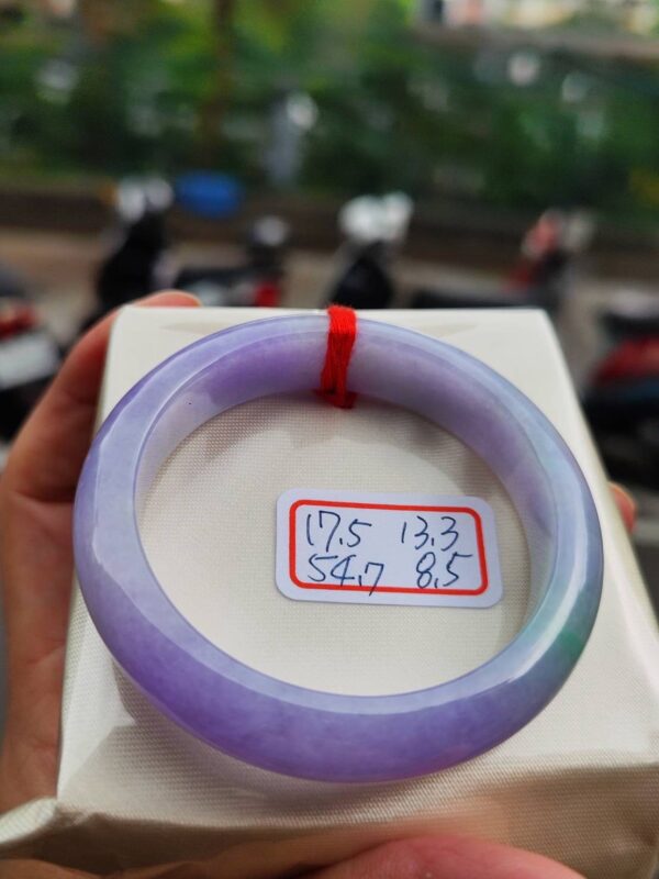 濃豔紫羅蘭正圈手鐲