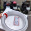 天然緬甸玉A貨 (( 冰種))白月光正圈圓骨手鐲