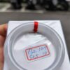 天然緬甸玉A貨 (( 冰種))白月光正圈圓骨手鐲