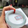 天然緬甸玉A貨 (( 冰種))飄花正圈厚庄手鐲
