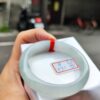 天然緬甸玉A貨 (( 冰種))飄花正圈厚庄手鐲
