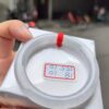 天然緬甸玉A貨 (( 冰種))白月光正圈圓骨手鐲