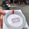 天然緬甸玉A貨 (( 冰種))白月光正圈圓骨手鐲