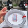 天然緬甸玉A貨 (( 冰種))白月光正圈圓骨手鐲