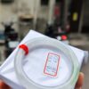 天然緬甸玉A貨 (( 玻璃種))飄花正圈圓骨手鐲