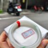天然緬甸玉A貨 (( 冰種))飄綠正圈圓骨手鐲
