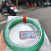 天然緬甸玉A貨 滿陽綠正圈手鐲