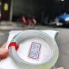 天然緬甸玉A貨 放光玻璃種飄花正圈厚庄手鐲
