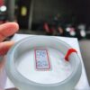 天然緬甸玉A貨 (( 冰種))飄花正圈厚庄手鐲