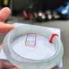 天然緬甸玉A貨 放光玻璃種正圈厚庄手鐲