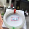 天然緬甸玉A貨 (( 冰種))飄綠花正圈手鐲