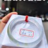 天然緬甸玉A貨 放光玻璃種飄蜜黃正圈手鐲