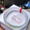 天然緬甸玉A貨 放光玻璃種飄蜜黃正圈手鐲